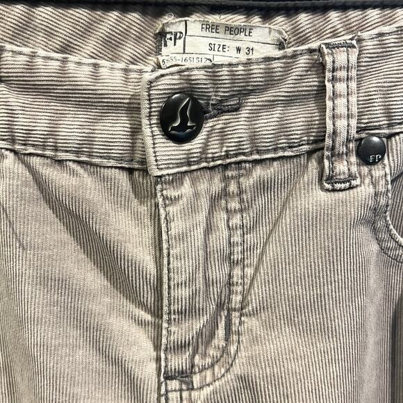 Free People Corduroy Women’s Pants - Size 31 - Picture 3 of 10